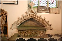 SK9227 : 14th century tomb by Richard Croft