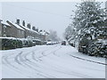 Queens Road in the snow