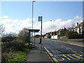 Looking westwards along Portsdown Hill Road