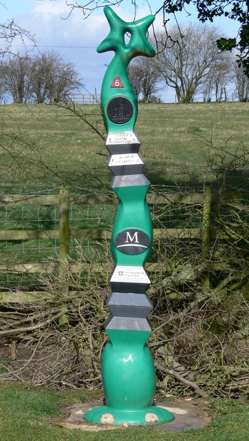 Sustrans National Cycle Network Sign