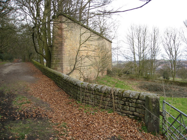 North Lane View With Wall © Alan Heardman Geograph Britain And Ireland 3344