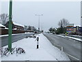 Snow covered Parkway