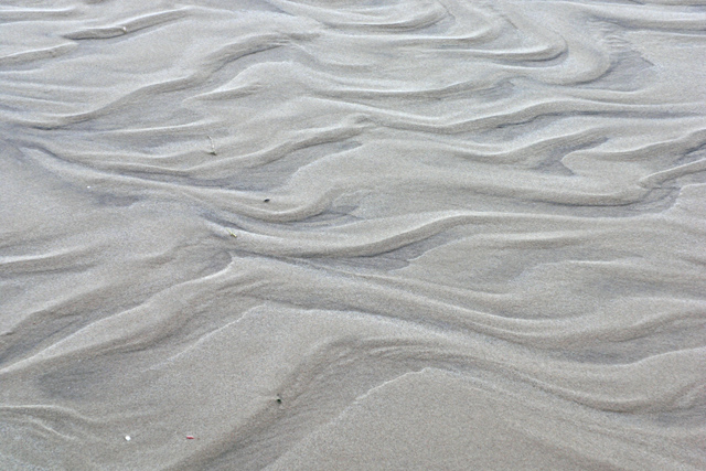 Sand ripples © Shelley Lally :: Geograph Britain and Ireland