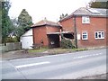 Bus shelter beside the A354, Coombe Bissett