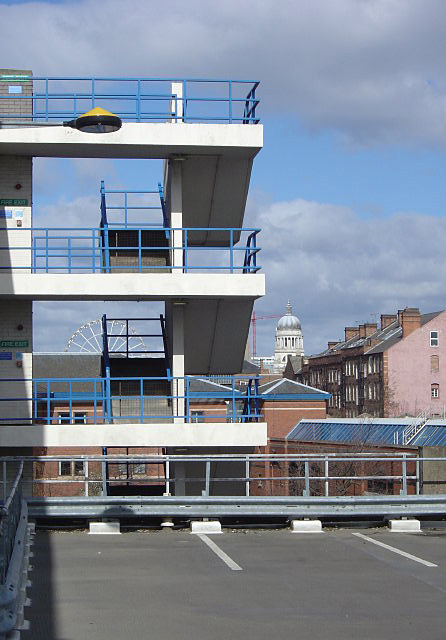 Nottingham roofscape
