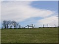 Stile on the skyline, Sutton Mandeville