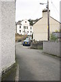 Lane leading from the main village street to the disused Barachiah Chapel