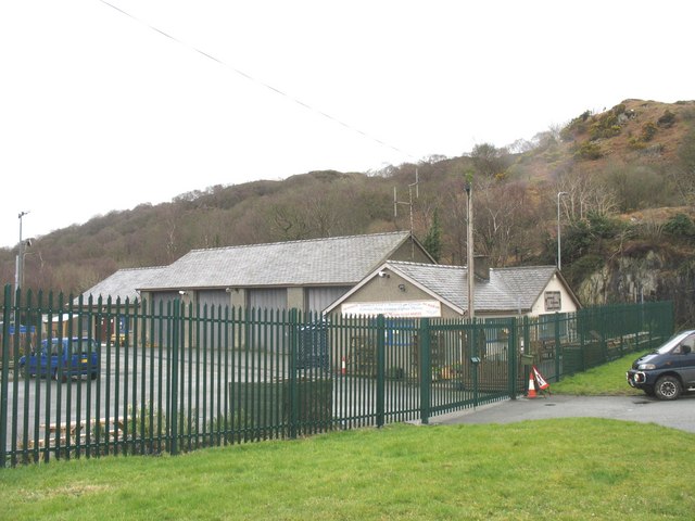 Site of the old Cwm-y-glo LMS station © Eric Jones :: Geograph Britain and  Ireland