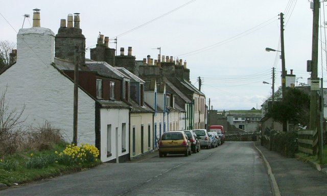 Approaching Isle on the Whithorn Road