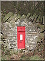 NY9659 : Victorian postbox in Wooley by Mike Quinn