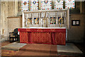 Magdalen College School, Brackley, Northants - the altar of the chapel of St James