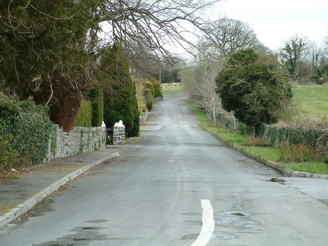 Glasson Village Sweep Road