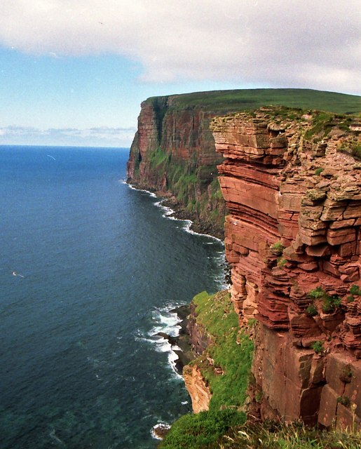 Looking towards the Carl to the north of The Old Man of Hoy