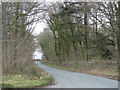 Lane through Park Coppice