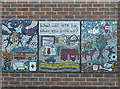 Mural at All Saints School