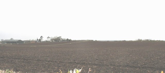 Ploughed land at Bryn Farm