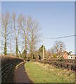 Path beside Parsonage Lane, Durley