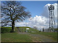 Reservoir & phone mast