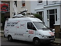 ITN Outside broadcasting van on Belsize Road