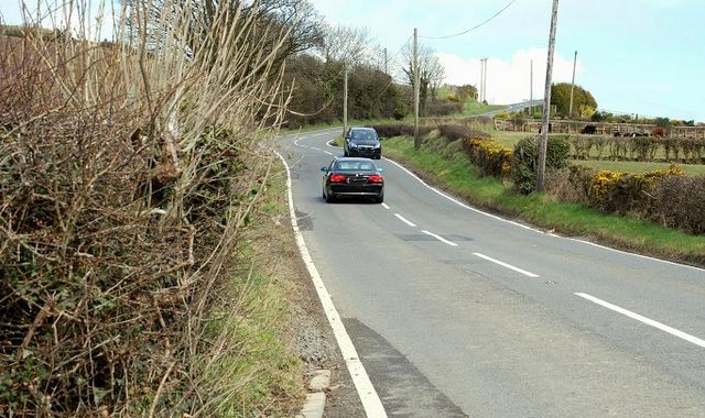 The Dunlady Road near Dundonald