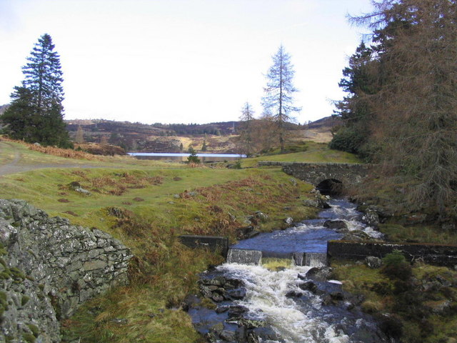 Dowally Burn flows out of Loch Ordie