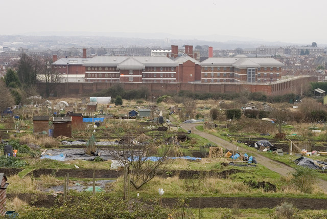 HMP Bristol, rear view © Matt Redmond :: Geograph Britain and Ireland