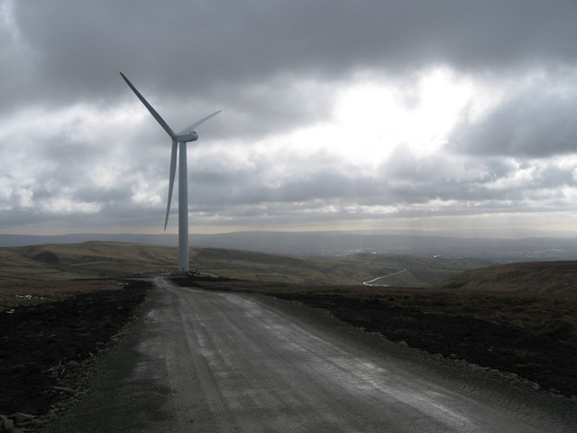 Scout Moor Wind Farm Tower No 9