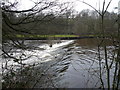 SK2475 : Weir on the River Derwent by Alan Heardman