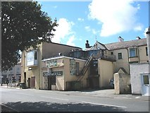 SH2482 : The Caed Mile Failte Guest house  and Crown Grill in Victoria Road by Eric Jones