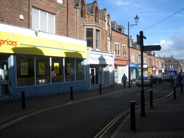 Shops in Senhouse Street