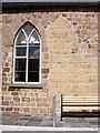 Ghost window in Blaenavon WHS Heritage Centre