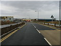 Whitfield industrial estate from the new link road