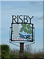 Risby village sign