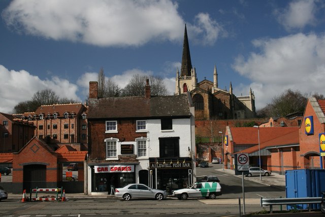 Supercar, fishbar and church