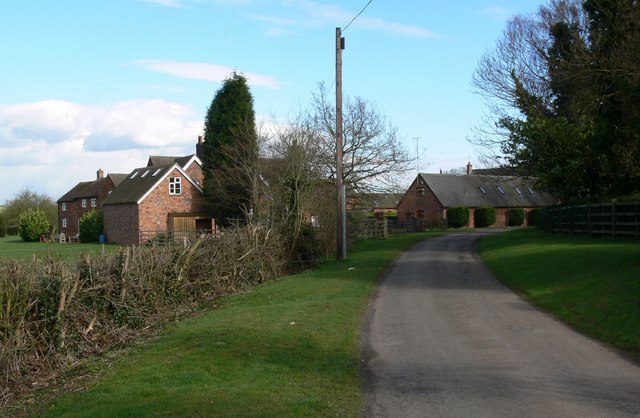 Rectory Lane In Stretton En Le Field © Mat Fascione Cc-by-sa/2.0 ...