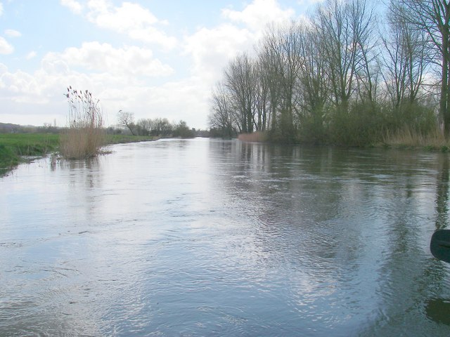 River Avon approaching Downton