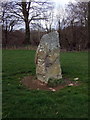 SN0927 : Temple Druid standing stone, looking northwest by Natasha Ceridwen de Chroustchoff