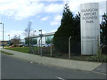 NS4865 : Glasgow Airport Business Park by Thomas Nugent