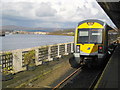 Waiting to depart from Derry/Londonderry (Waterside) Railway Station