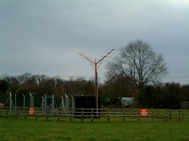 East Midlands Airport outer marker radio beacon at East Leake. 
