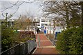 Pedestrian entrance to Wyvern Technology College, Fairoak