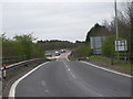 Westbound sliproad: M54 junction 3