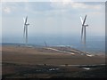 SD8317 : Scout Moor Wind Farm Turbines 7 and 8 by Paul Anderson
