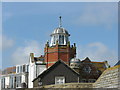 SY3492 : Cupola atop Lyme Regis Museum by Simon Palmer
