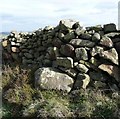 Dry stone wall, Birch Close Lane, Bingley