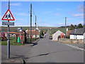 Road junction in Arncroach