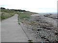 J6660 : Shoreline walkway at Portavogie by Oliver Dixon