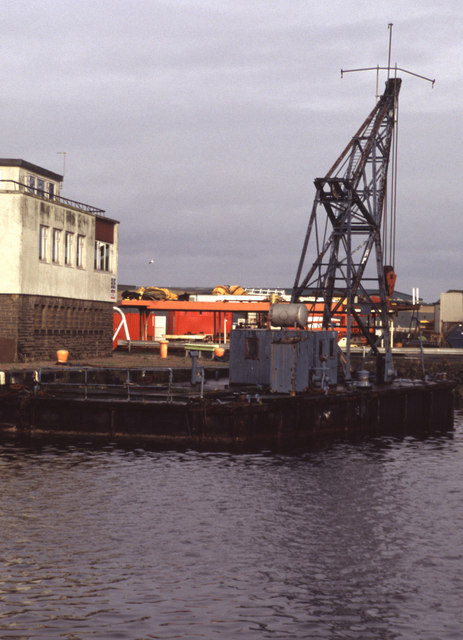 A corner of Leith Docks