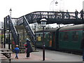 Footbridge at Sheffield Park Station