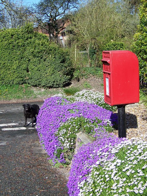 Postbox, The Cross, Bishopstone